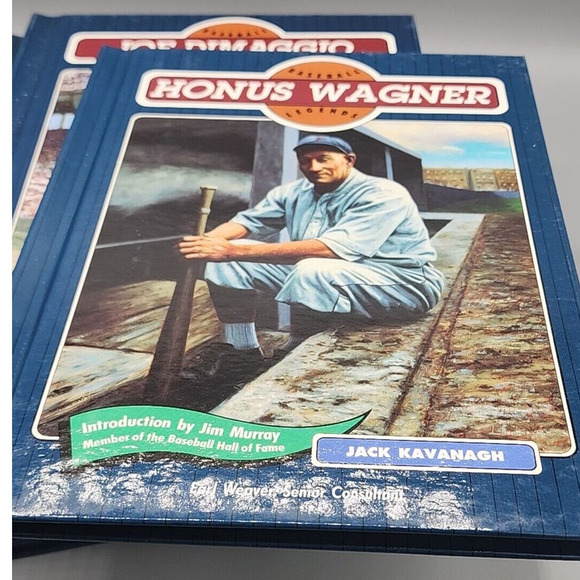 Baseball Legends 12 Books Snyder Mantel, Gehrig Berra Spahn Dimaggio & More - Picture 6 of 9